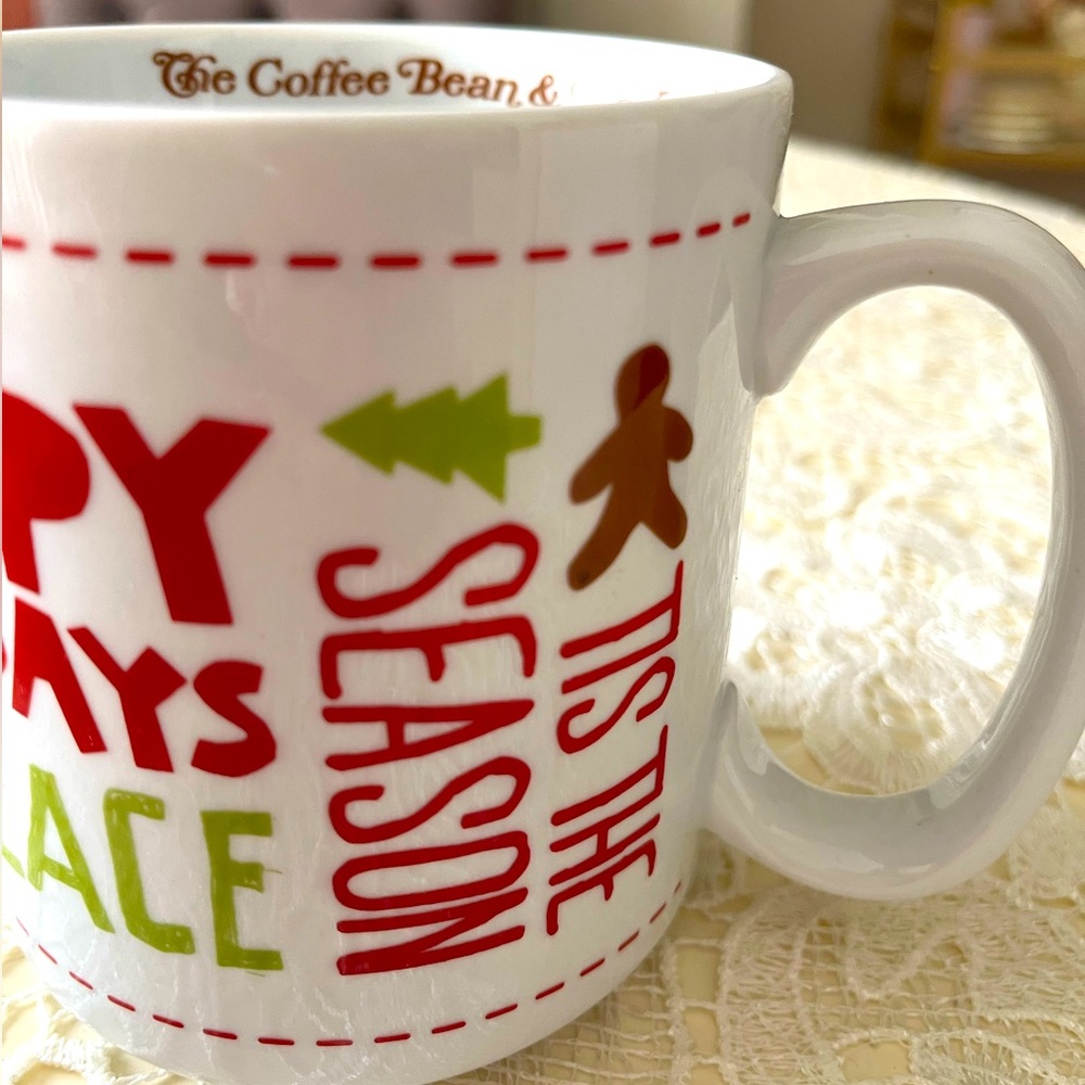 The Coffee Bean & Tea Leaf 2008 Christmas Coffee Mug